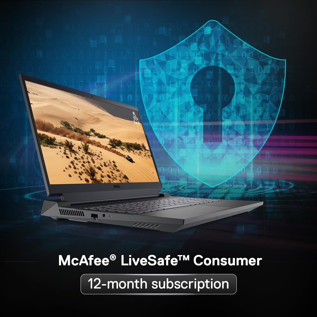 DELL INSPIRON ( GENGN5520W60G7001ORB1) G15 5520 I5 12TH 8GB/1TB SSD 4GB RTX 3050 GAMING LAPTOP