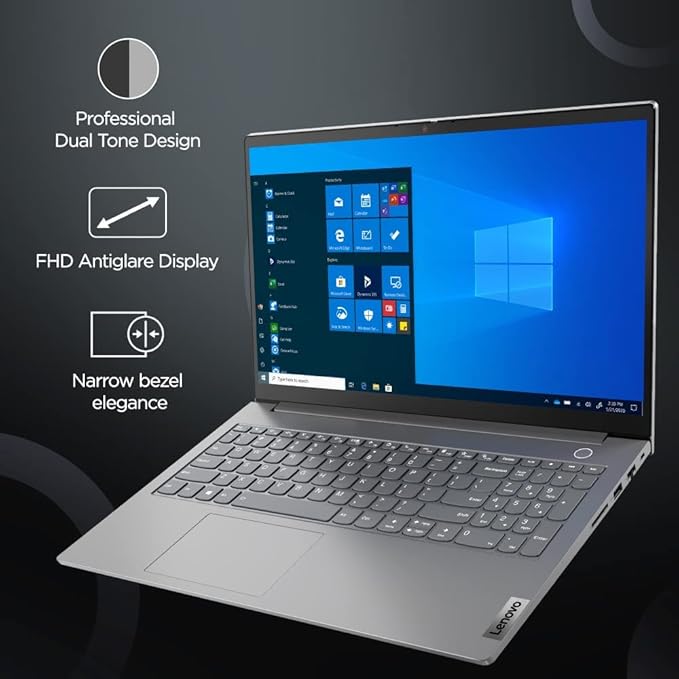 Lenovo(20VEA0A6IH) ThinkBook 15  G2 ITL  Intel 11th Gen Core i3 Thin and Light FHD  Laptop