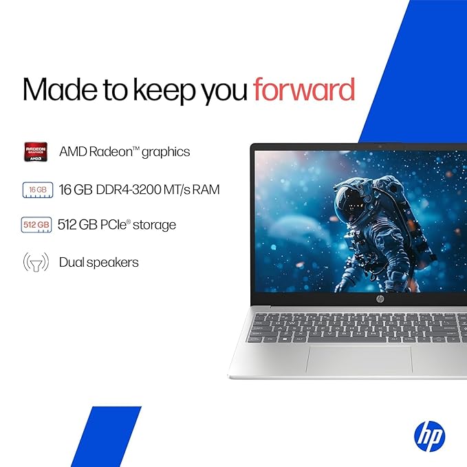 HP 15-fc0031AU RIZEN-5 7520U 16GB RAM/512 SSD 15.6" FHD