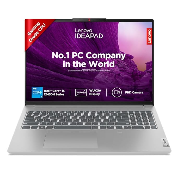 Lenovo IdeaPad Slim 5 Intel Core i5-12450H 16GB RAM/512SSD 16" WUXGA  83BG000DIN