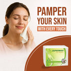 SUPERMAX Soft Tissue Paper 100 Pcs Pack | Daily Use Facial & Multipurpose Tissue