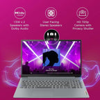 Lenovo IdeaPad Slim 3 Ryzen 5 7520U 16GB RAM/512SSD 15.6" FHD (Arctic Grey) 82XQ0095IN