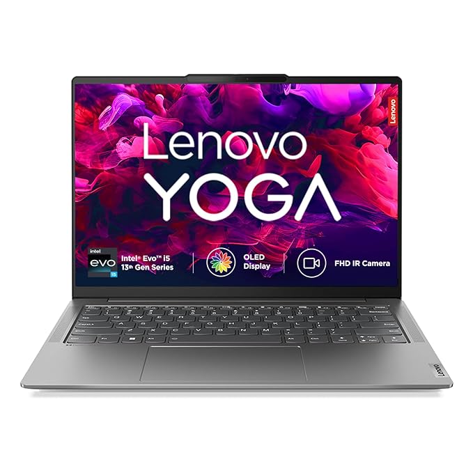 Lenovo Yoga Slim 6 Intel Core i5 13TH GEN 16GB RAM/1 TB SSD 14" WUXGA OLED 83E00012IN