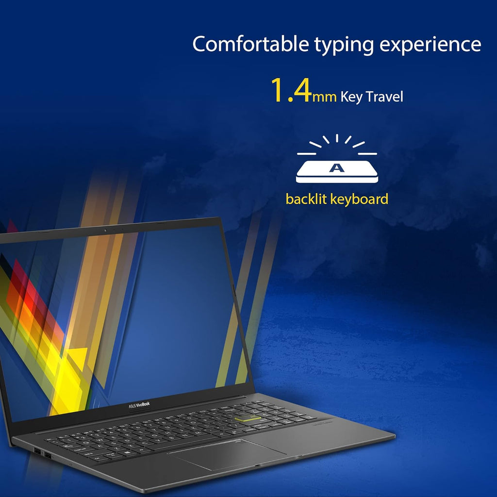 ASUS VivoBook K15 OLED (2024) Intel Core i3 11th Gen 1115G4 K513EA-L312WS Thin and Light Laptop