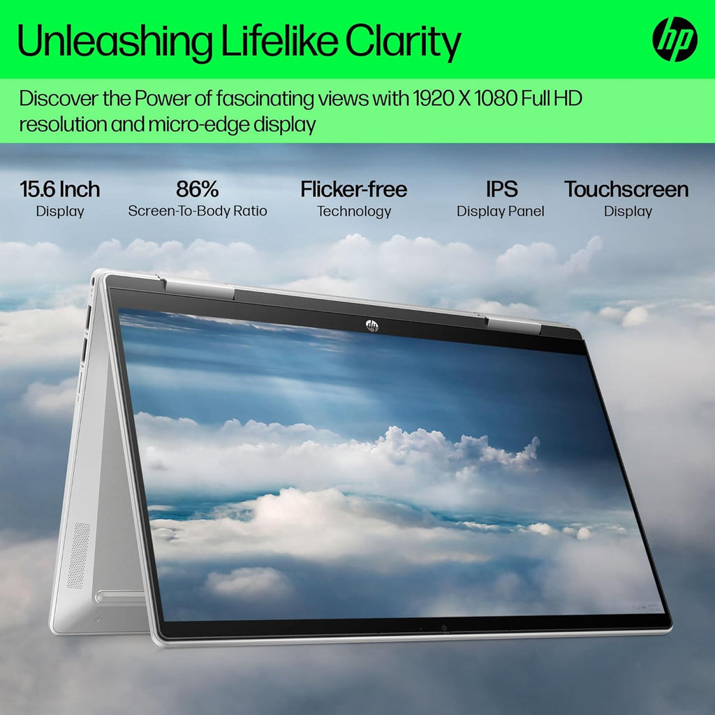 HP Pav X360 Convert 14-ek1021TU I7 13TH GEN 16 GB RAM/512 SSD 14" X360 TOUCH