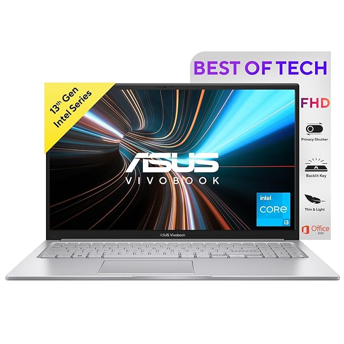 ASUS Vivobook 15 OLED (2022) Intel Core i3 X1505ZA-L1311WS Thin and Light Laptop