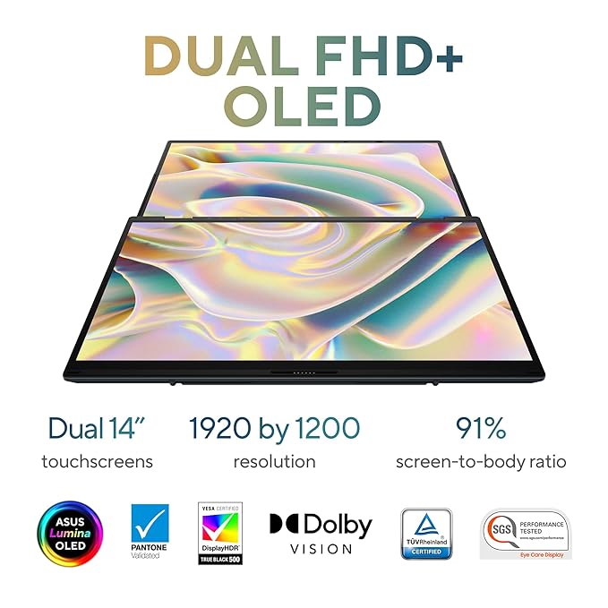 ASUS Zenbook Duo OLED Intel Core Ultra 5 125H  UX8406MA-QL551WS