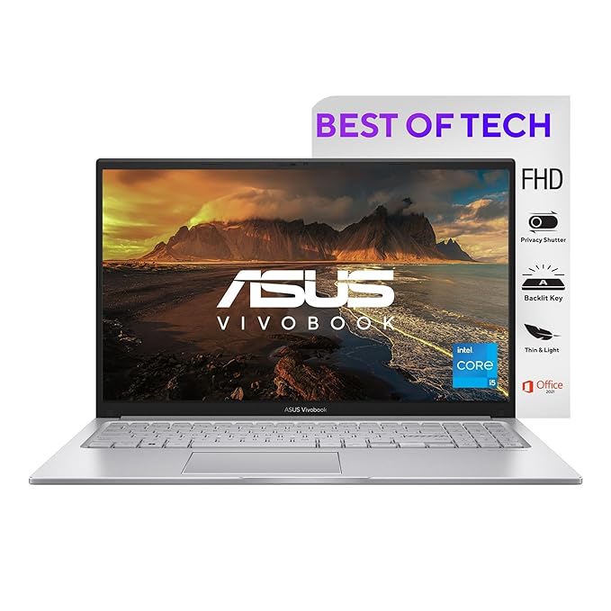ASUS Vivobook 15 X1504ZA-NJ322WS  Intel Core i3-1215U Full HD Laptop