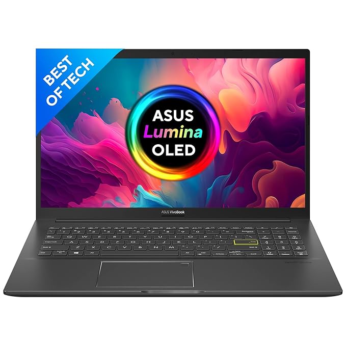 ASUS VivoBook K15 OLED (2024) Intel Core i3 11th Gen 1115G4 K513EA-L312WS Thin and Light Laptop