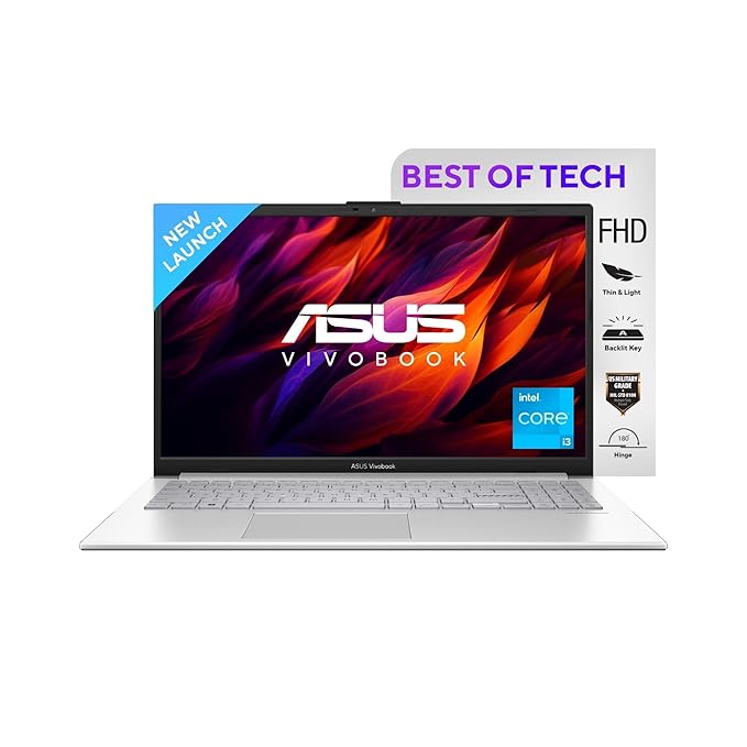 ASUS Vivobook Go 15 (2023), Intel Core i3-N305 E1504GA-NJ321WS