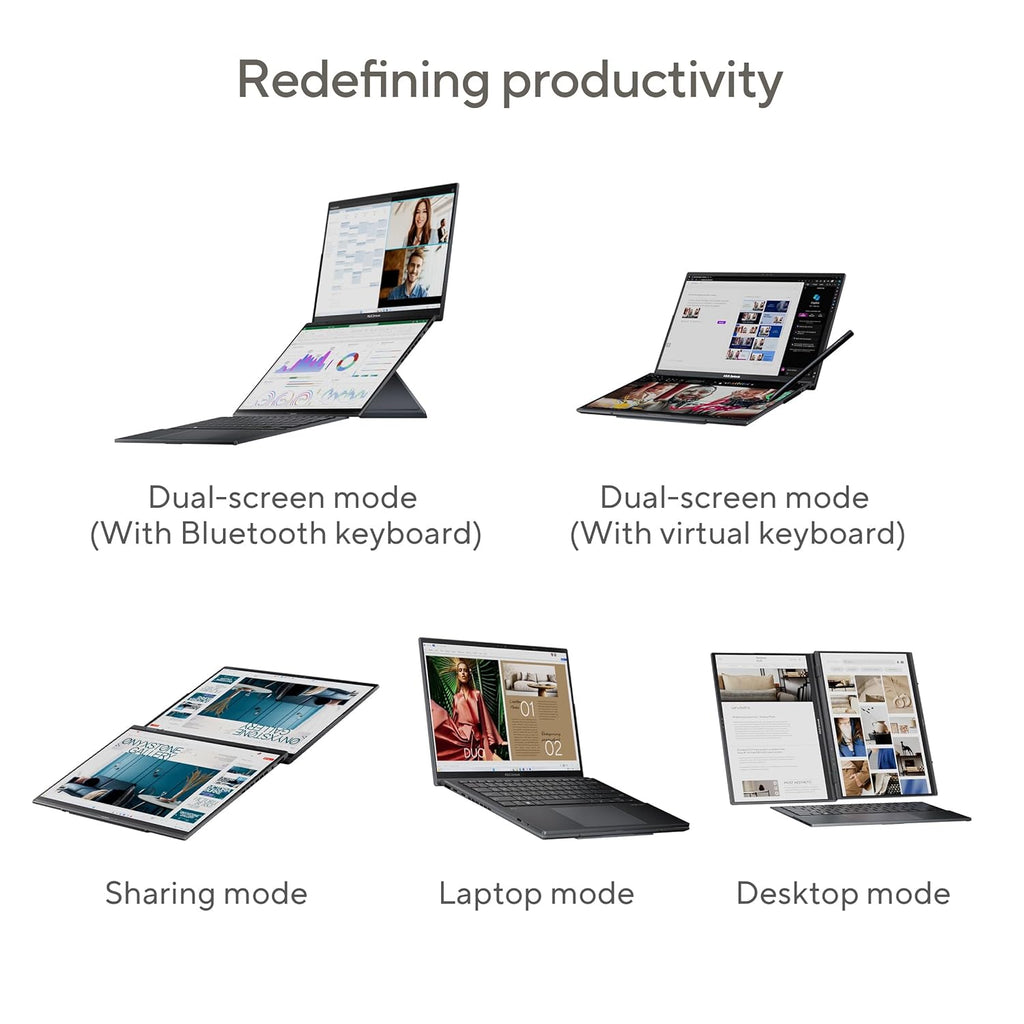 ASUS Zenbook Duo OLED Intel Core Ultra 5 125H  UX8406MA-QL551WS