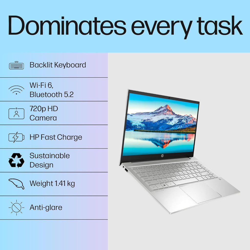 HP Pavilion 14-dv2014TU I5 12TH GEN 16 GB RAM/512 SSD 14" FHD