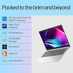 HP PAVILION PLUS 14-EW0116TU I5 13TH GEN 16 GB RAM/512 SSD 14" FHD LED