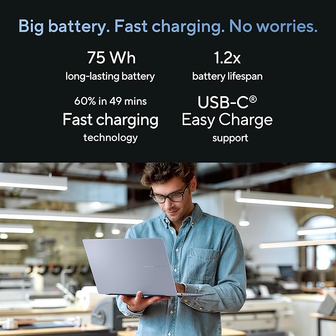 ASUS Vivobook S 16 OLED (2024), Intel Core Ultra 7 155H S5606MA-MX751WS