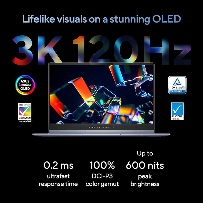 ASUS Vivobook S 16 OLED (2024), Intel Core Ultra 7 155H S5606MA-MX751WS