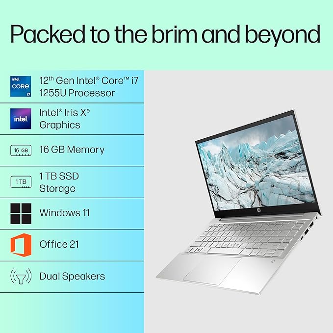 HP Pavilion 14-dv2015TU I7 12TH GEN 16 GB RAM/1 TB SSD 14" FHD