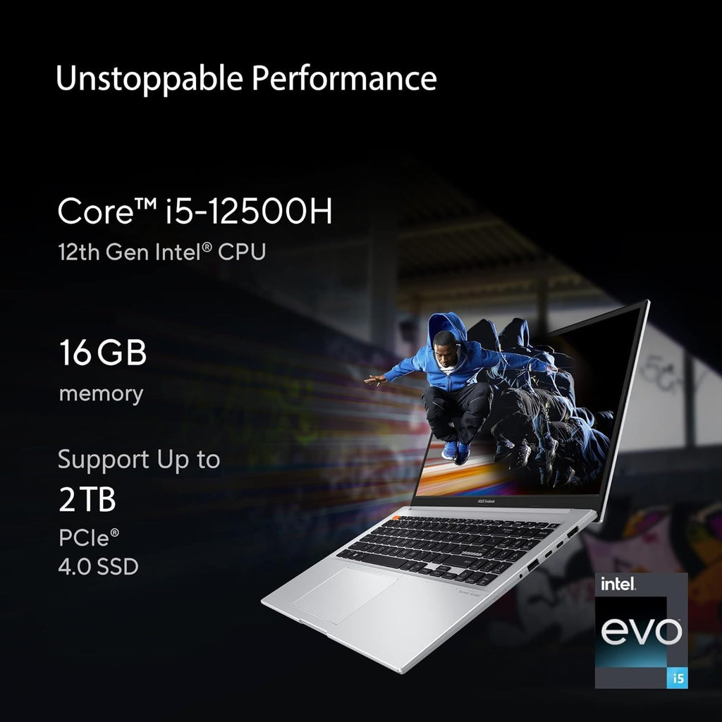 Asus VivoBook S15 OLED K3502ZA-L503WS Intel Evo Core i5-12500H  Full HD Laptop