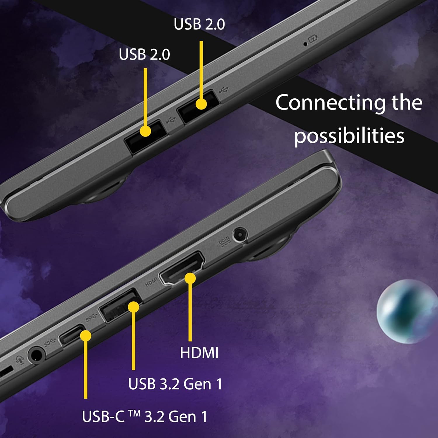 ASUS VivoBook K15 OLED (2024) Intel Core i3 11th Gen 1115G4 K513EA-L312WS Thin and Light Laptop