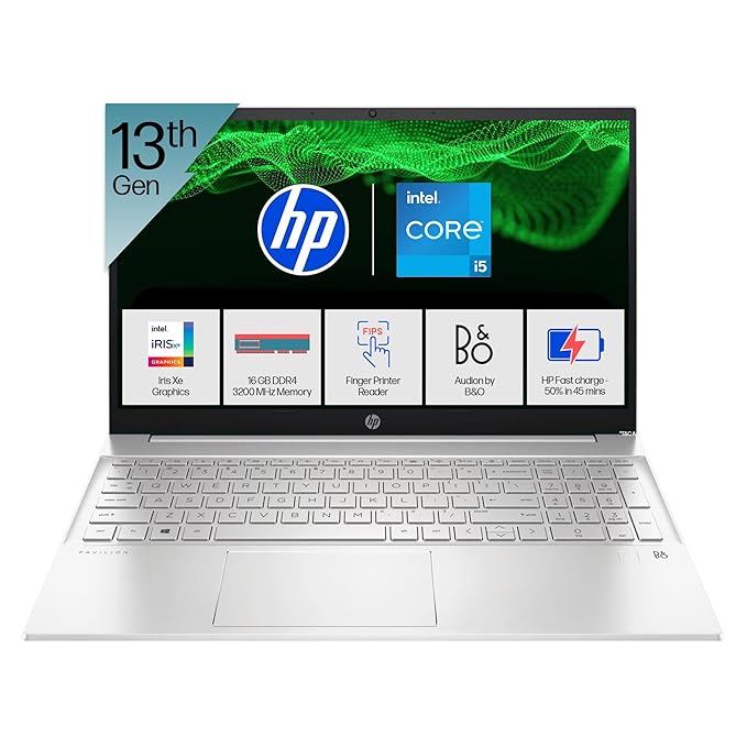 HP Pavilion 15-eg3027TU I5 13TH GEN 1340-P28 16GB RAM/512 SSD 15.6" FHD