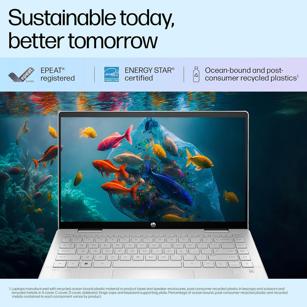 HP Pav X360 Convert 14-ek1074TU I5 13TH GEN 16 GB RAM/512 GB SSD 14" X360 TOUCH