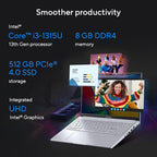 ASUS Vivobook 15X Intel Core i3-1315U K3504VAB-NJ322WS Laptop