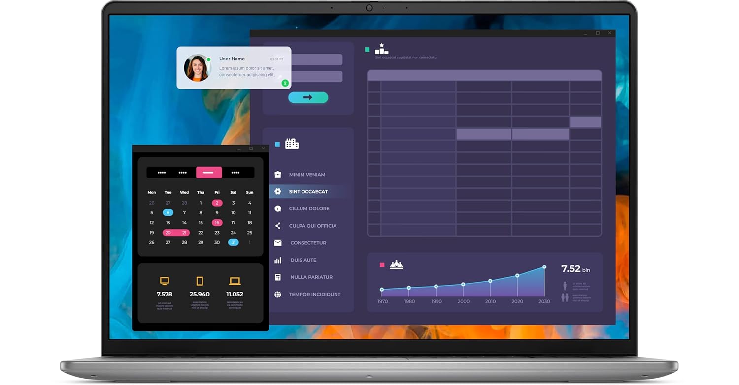 DELL INSPIRON (OIN5640100101RINU1)  5640 Core 5-120U I5-1400U 16GB/1 TB SSD 16" FHD+AG LAPTOP