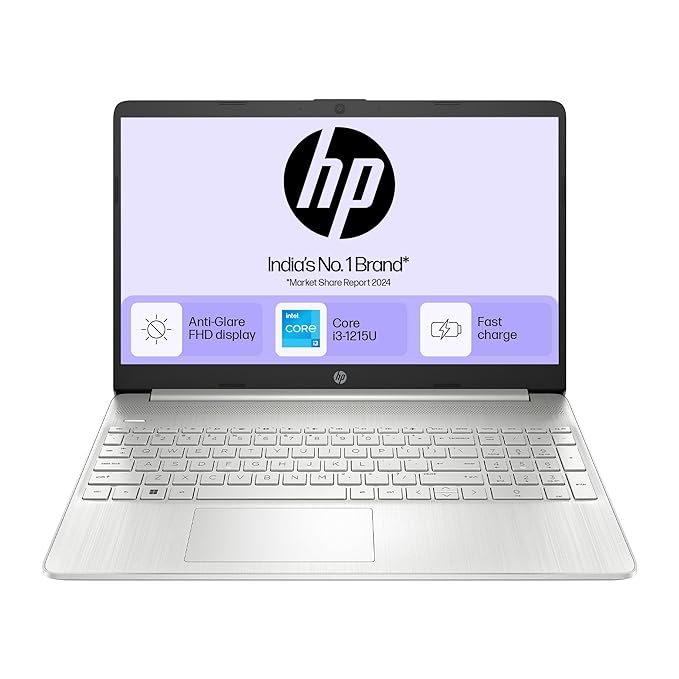 HP 15S-FQ5327TU I3 12TH GEN 8 GB RAM/512 SSD 15.6" FHD