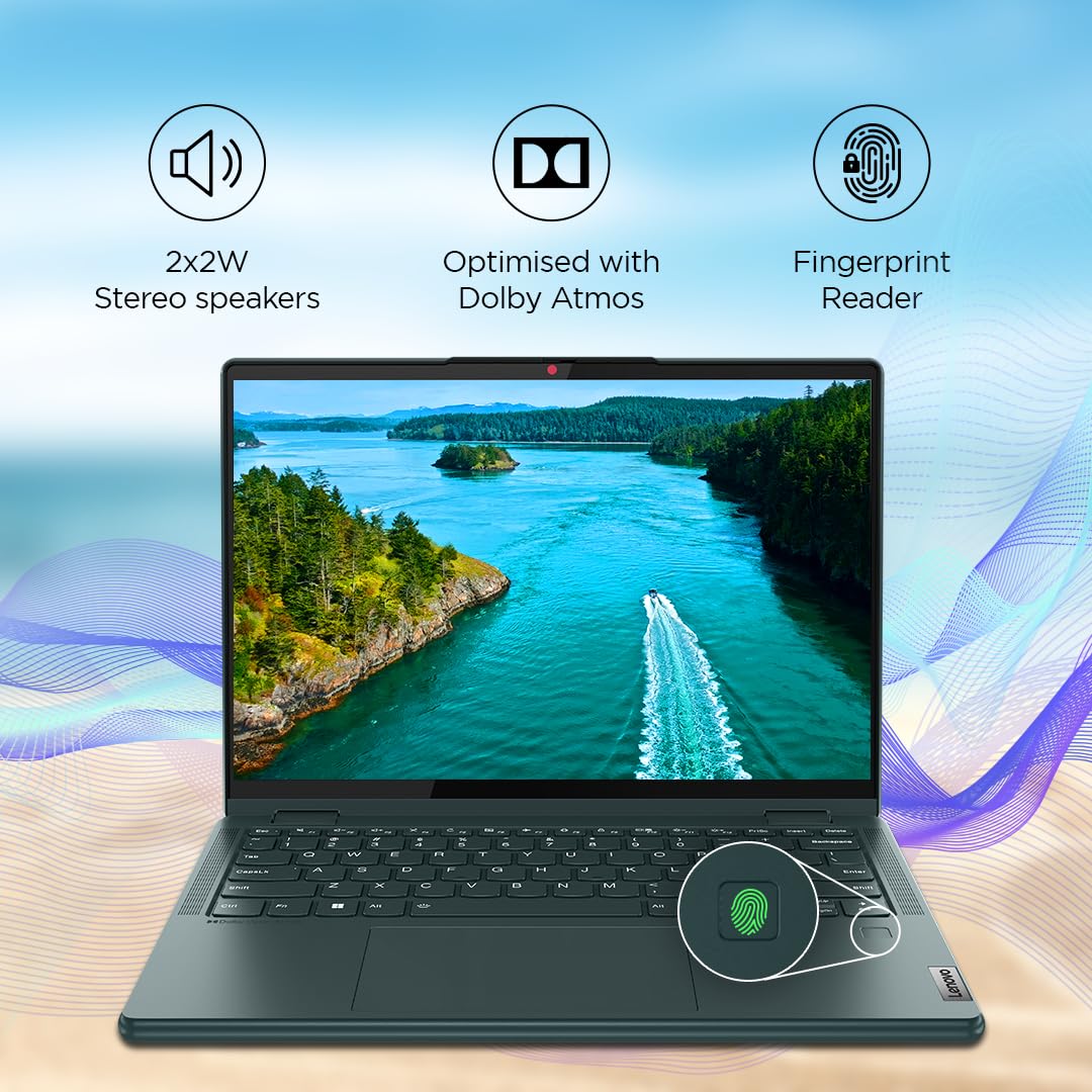 Lenovo Yoga 6 Ryzen 7 5700U 16GB RAM/512 SSD 13.3" WUXGA, Touch 82UD0068IN