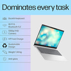 HP PAVILION PLUS 14-EW0116TU I5 13TH GEN 16 GB RAM/512 SSD 14" FHD LED