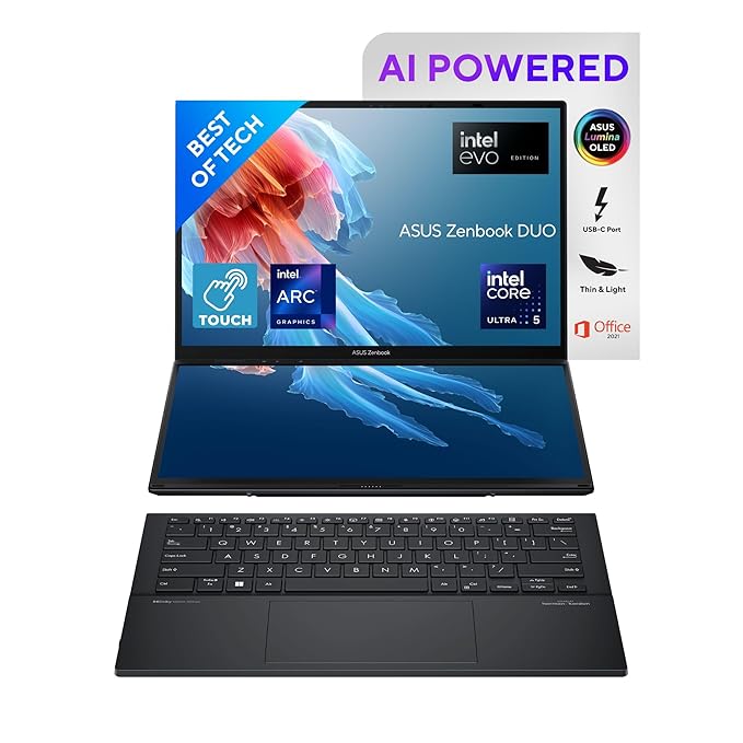 ASUS Zenbook Duo OLED Intel Core Ultra 5 125H  UX8406MA-QL551WS
