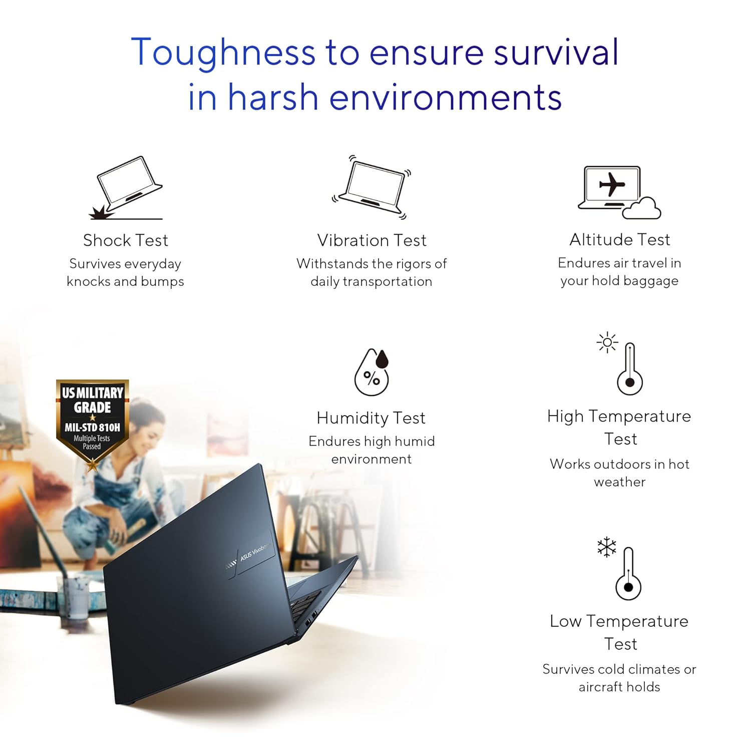 ASUS Vivobook Pro 15 M6500QC-HN552WS AMD Ryzen 5000 Laptop