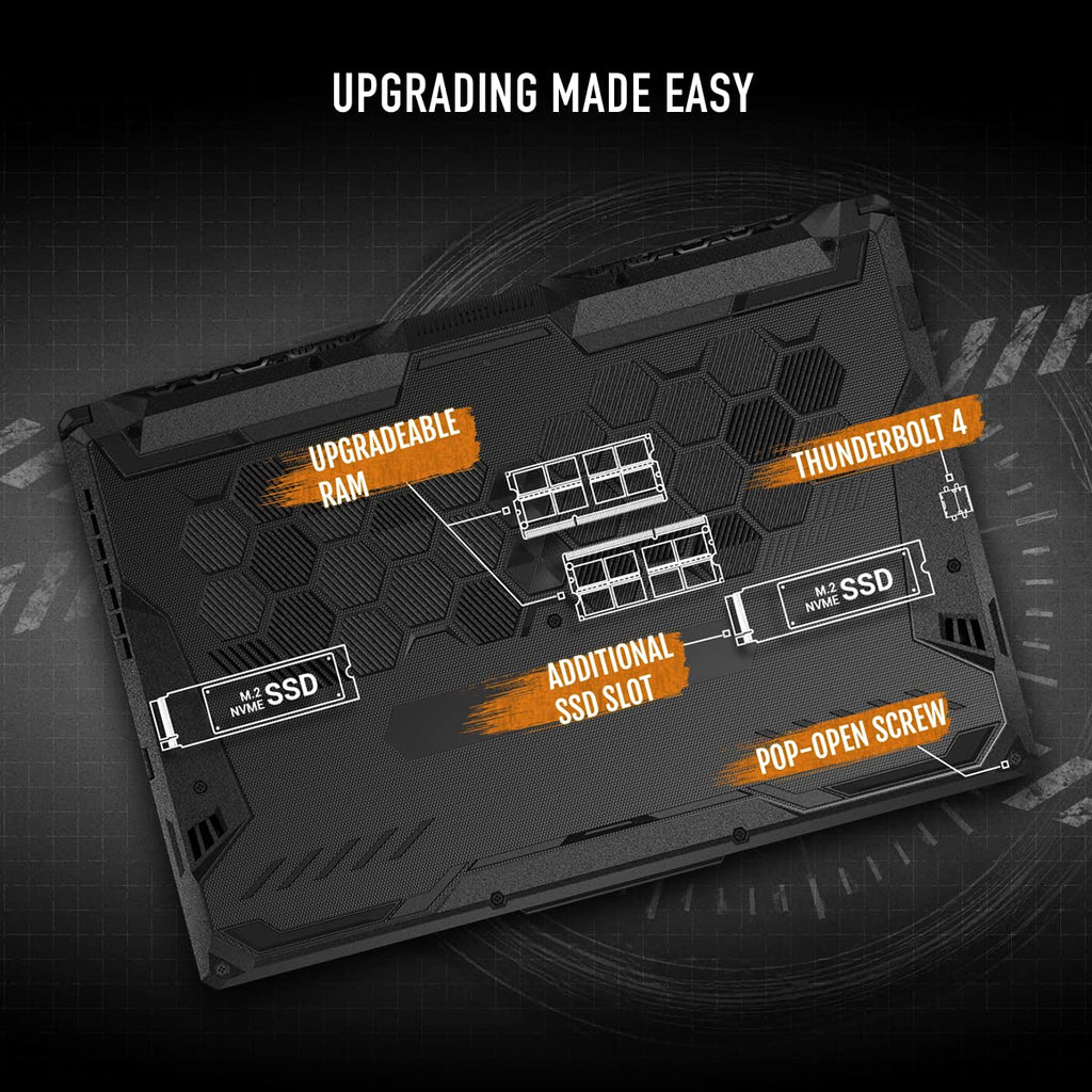 ASUS TUF F15 GAMING FX506HF-HN024WS i5-11400H