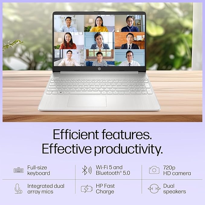 HP 15S-FQ5326TU  Intel Core i3-1215U 8 GB RAM/512 SSD 15.6" FHD
