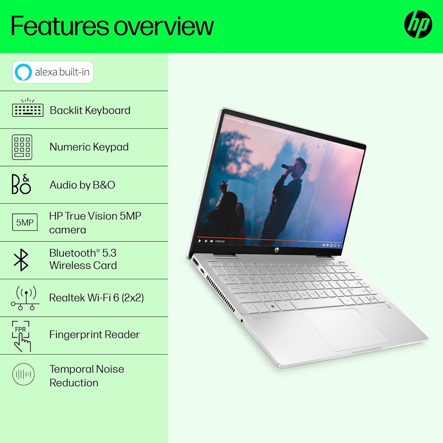 HP Pav X360 Convert 14-ek1021TU I7 13TH GEN 16 GB RAM/512 SSD 14" X360 TOUCH