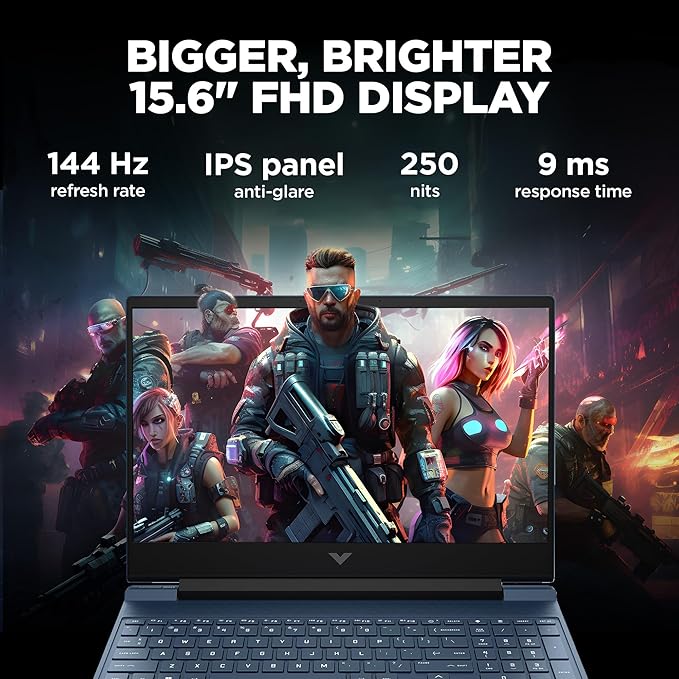 HP Victus 15-fa1227TX I5 12TH GEN 16 GB RAM/512 SSD 15.6" FHD LED(144HRZ)