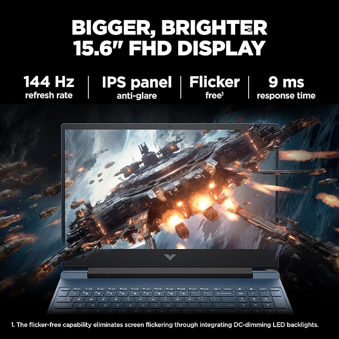 HP Victus 15-fa1321TX i7 13TH GEN 16 GB RAM/512  SSD 15.6" FHD 144HRZ Laptop