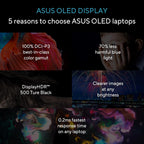 ASUS Vivobook Go 15 (OLED) 2023, AMD Ryzen 5 7520U E1504FA-LK542WS FHD OLED, Thin & Light Laptop