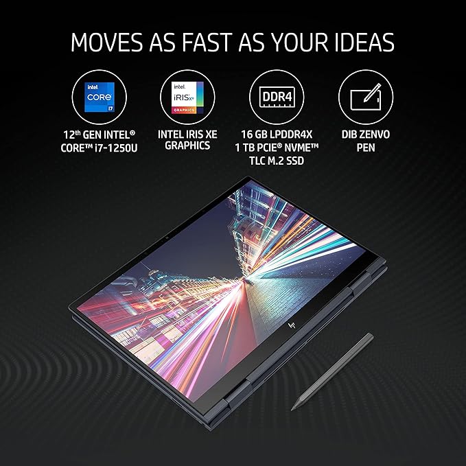 HP ENVY x360 13 OLED bf0063tu I7 EVO 12TH GEN 16 GB RAM/1 TB SSD 13.3" 2.8K OLED TOUCH