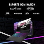 ASUS ROG Strix G15 AMD Ryzen 7 Octa Core 6800HS G513RC-HN085WS  Gaming Laptop