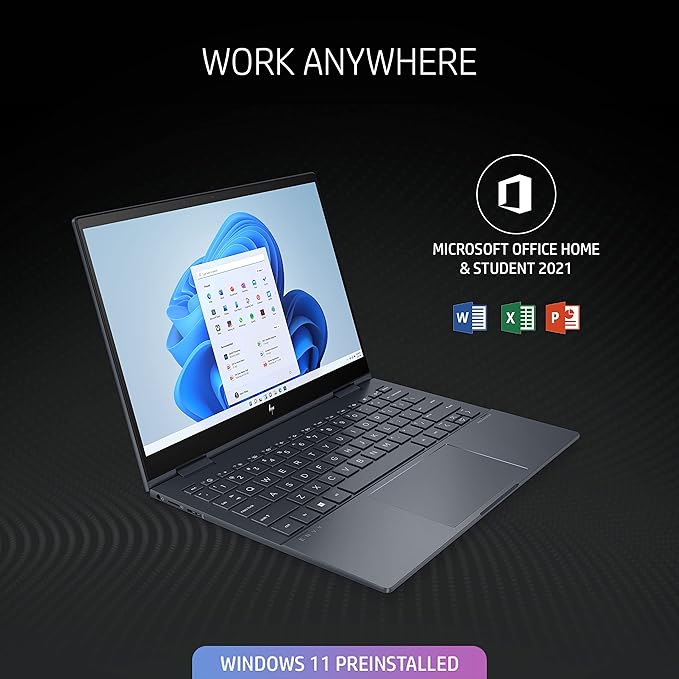 HP ENVY x360 13 OLED bf0063tu I7 EVO 12TH GEN 16 GB RAM/1 TB SSD 13.3" 2.8K OLED TOUCH