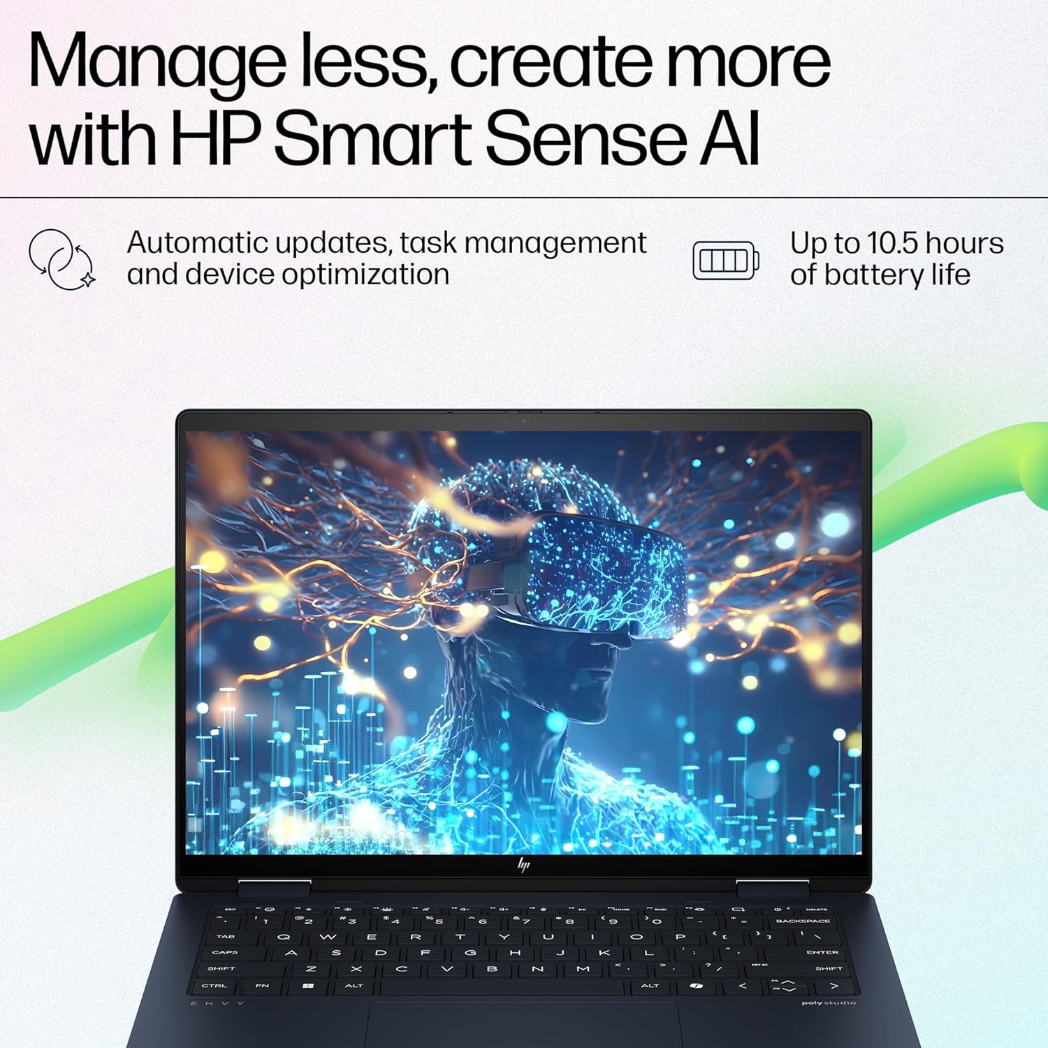HP ENVY X360 14-FC0078TU  I5 13TH GEN 16 GB RAM/512 SSD 14" X360 TUCH OLED
