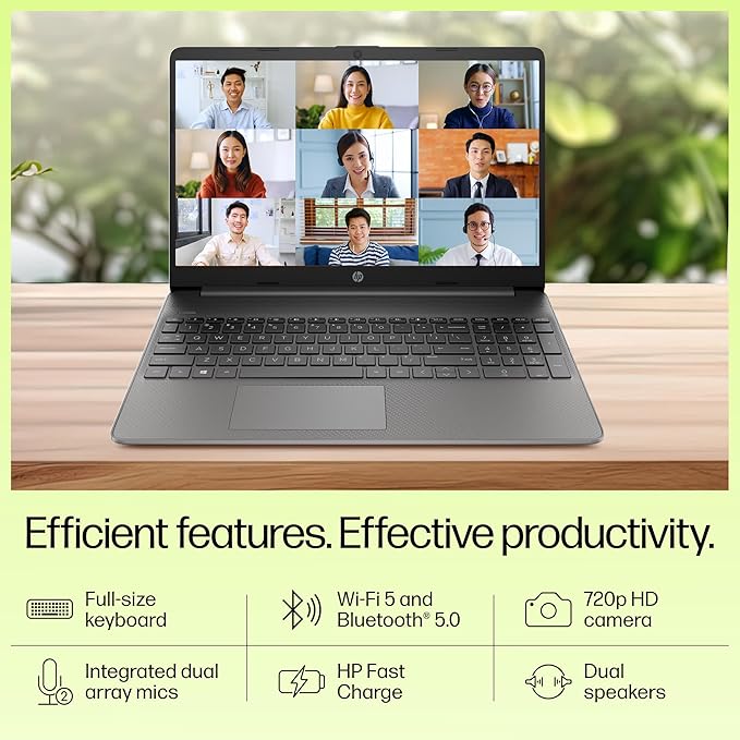 HP 15S-FQ3066TU CEL 4500U 8 GB RAM/ 512 SSD 15.6" +BC+D4:K8