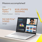 ASUS Vivobook Go 14 E1404FA-NK321WS AMD Ryzen 3 7320U