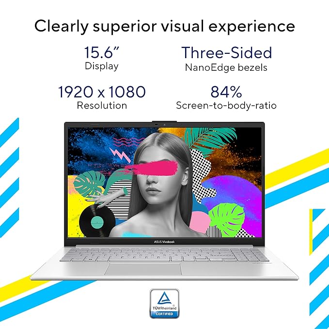 ASUS Vivobook Go 15 (2023), Intel Core i3-N305 E1504GA-NJ321WS