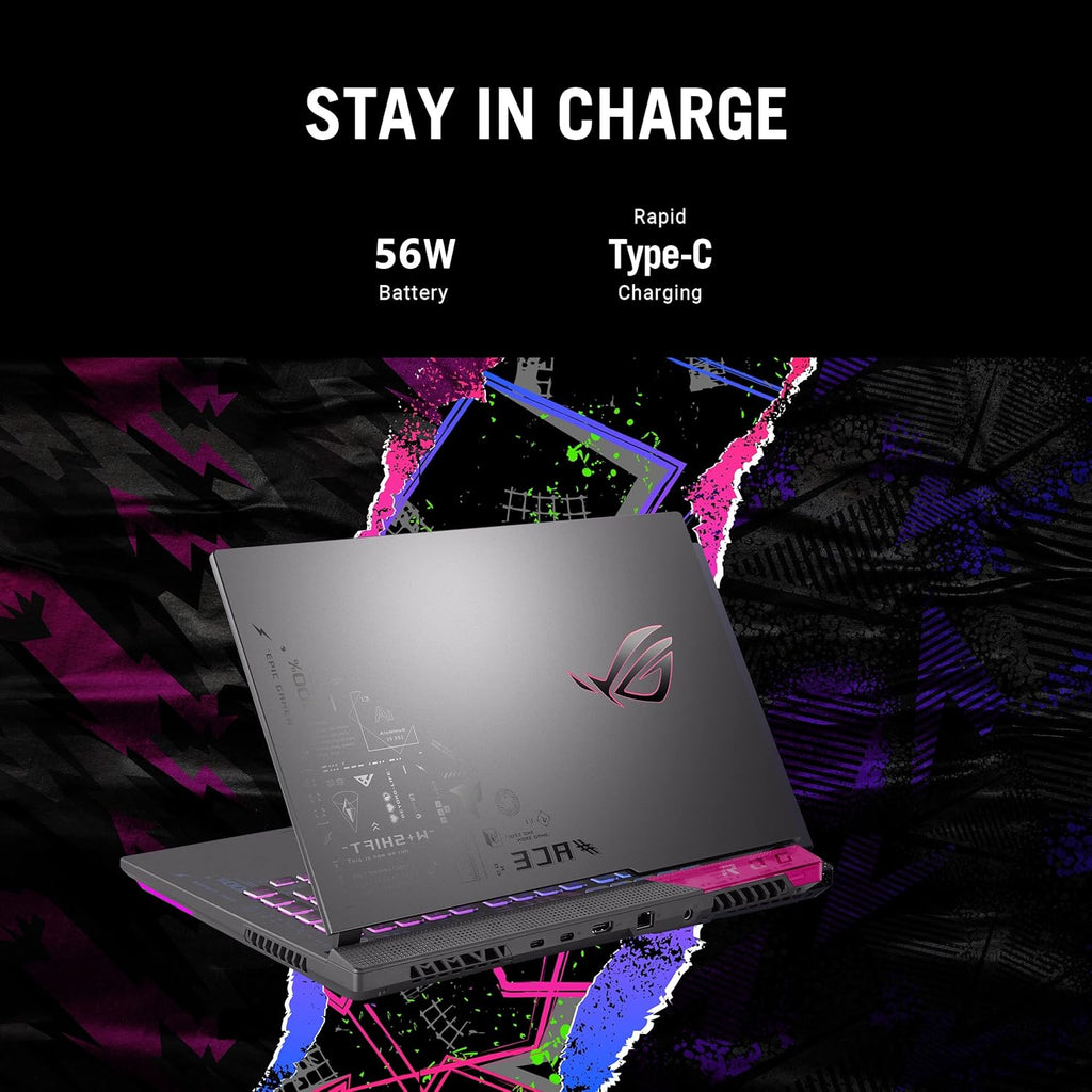 ASUS ROG Strix G15 AMD Ryzen 7 Octa Core 6800HS G513RC-HN085WS  Gaming Laptop