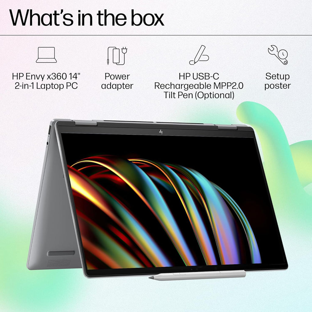 HP ENVY X360 14-FC0106TU i7 155H ULTRA 16 GB RAM/512 SSD 14" X360 TUCH LED