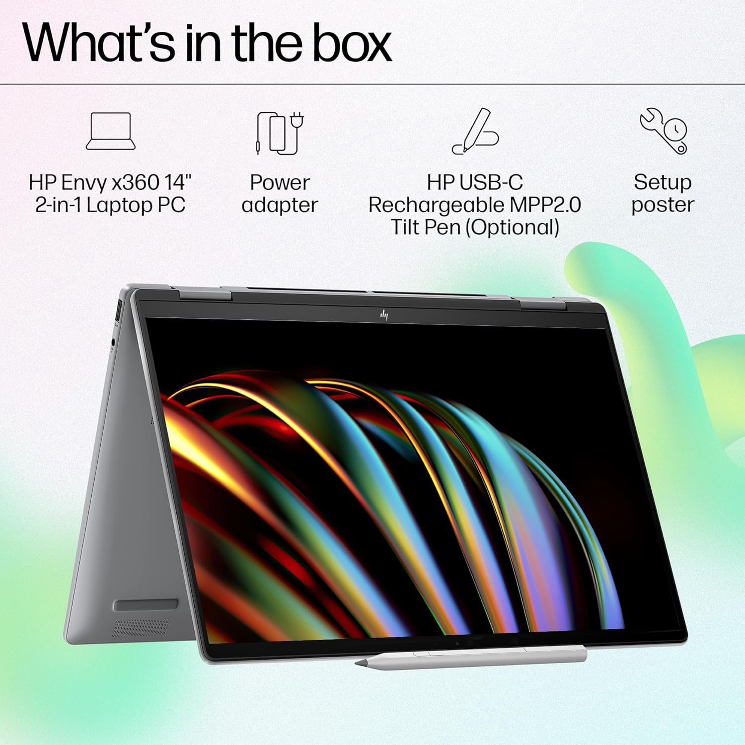 HP ENVY X360 14-FC0106TU i7 155H ULTRA 16 GB RAM/512 SSD 14" X360 TUCH LED