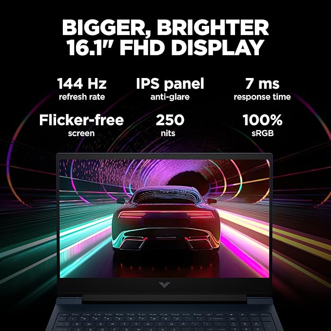 HP Victus 16-s0095AX RYZEN 7 7840H 16 GB RAM/512 SSD 15.6" FHD 144Hz