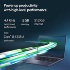 ASUS Vivobook 15, Intel Core i5-1235U 12th Gen X1502ZA-EJ532WS Thin and Light Laptop