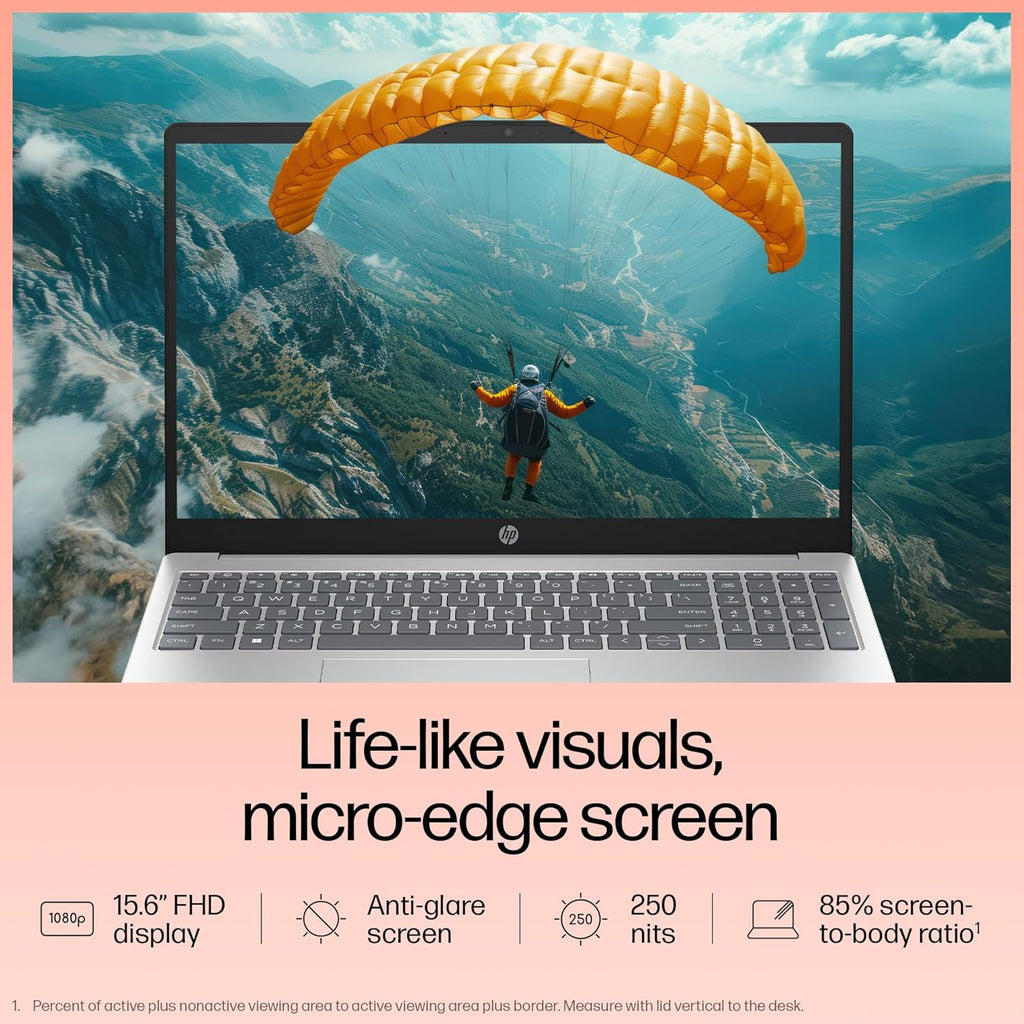 HP 15-fd0011TU I5 13TH GEN 1335U 8GB RAM/512 SSD 15.6" FHD BLK